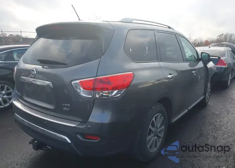 2015 Nissan Pathfinder Sv из США, поврежденный, VIN 5N1AR2MM8FC657036